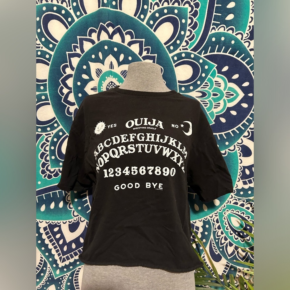 Ouija Board Crop Shirt